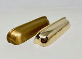UNLACQUERED Large Cup Handles | Drawer Pulls | 150mm | 6" | Polished Brass | Kitchen | Replacement | Wardrobe | Chest | Antique Brass